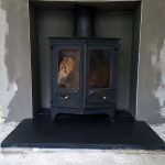 old stove install Image