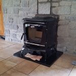 Stanley Stove Install Image
