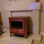 Henley Druid 12 kw Red Stove Image