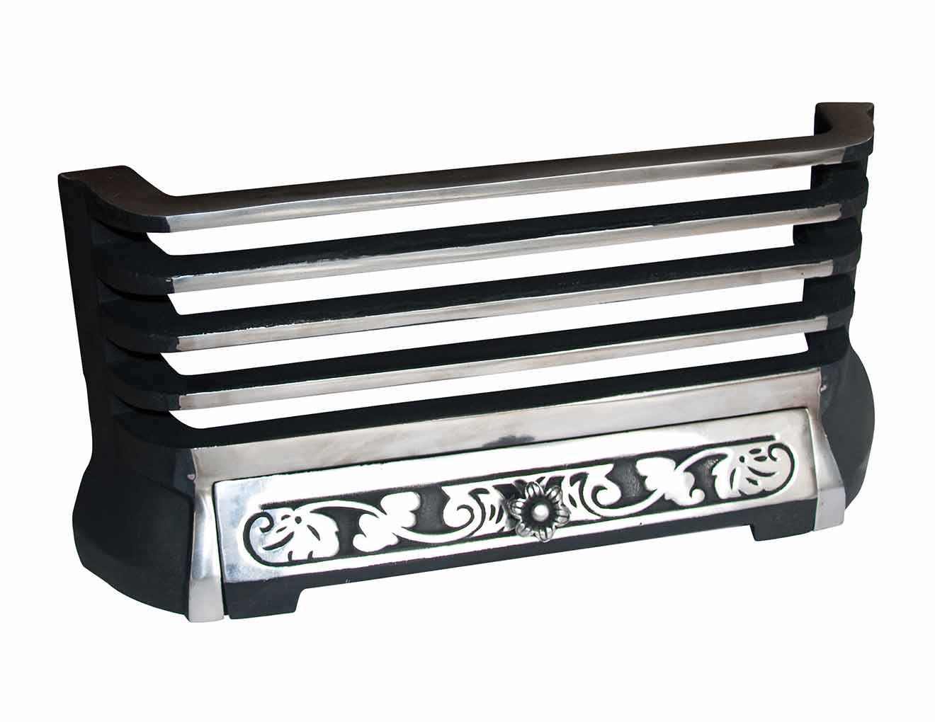 Chester Polished Front & Fret Fire Grate image