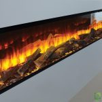 Electric fire stove image