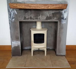 clarnwood stove install Image