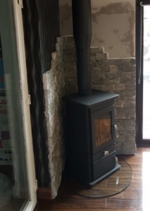 Conservatory Stove Install Image 2